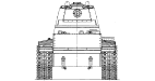 Тяжелый танк СМК. При печати 300 dpi  М1:35