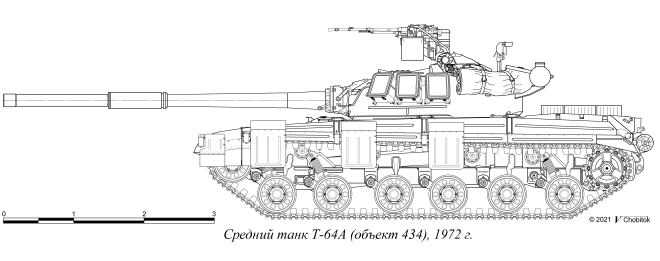 Т-64А образца 1972 г.