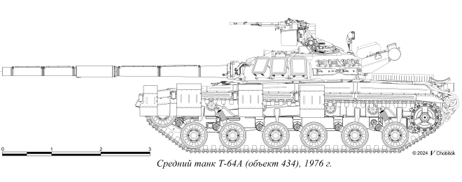 Т-64А образца 1976 г.