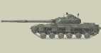 Танк Т-64А (об. 434). Вид слева