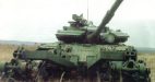 T-64БВ с минным тралом КМТ-6 (ВС Украины)