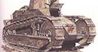 Танк М1917 из взвод легких танков Морской пехоты США Экспедиционных сил Восточного побережья в Китае. Тьентцин, 1927 год. На лобовом листе изображена эмблема Корпуса морской пехоты в виде американского орла, ниже которого располагались земной шар и якорь, обвитый цепью.