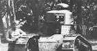 Снимок танка ”Рено” FT-18  сделанный в Ханое во время Франко-Таиландской войны. Вероятно, машина входила в Тонкинский моторизованный отряд.