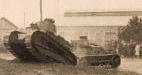  Сравнительные испытания танков M1917 и "Рено" M24/25 в США. Конец 1920-х годов.