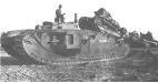  Эксперимент по транспортировке танка M1917 на задней части корпуса Мк. VIII  (номер  тяжелого танка 67981).