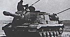 Высадка самоходных орудий ИСУ-152М