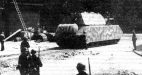 Маус Тип 205/2 на полигоне Беблинген, лето 1944 г.