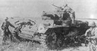 Cредний танк Pz III, захваченный Красной Армией в ходе летних боев 1941 года