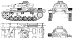 Pz III Ausf G. Печатать при 300 dpi