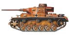 Pz III Ausf J. 15 ТД, африканский корпус, 1942 г.