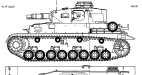 Pz.IV Ausf. E. При печати 300 dpi М 1:35 