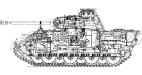 Pz V Ausf A - разрез. Печатать при 300dpi