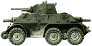 Бронеавтомобиль DAF M-39