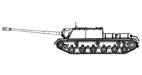 122-мм опытная тяжелая САУ ИСУ-130 (объект 243). Рис. А. В. Карпенко