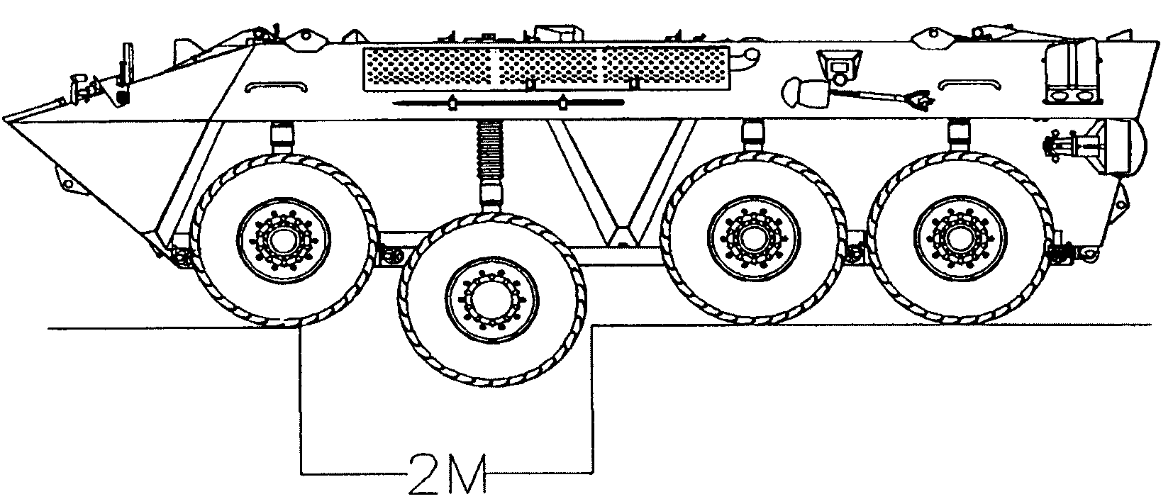 БТР-80 схема