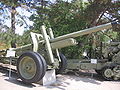 122 mm gun (A-19) displayed at the Museum of Heroic Defense and Liberation of Sevastopol on Sapun Mountain.JPG
