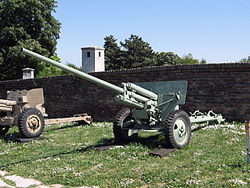 ЗИС-2 в Белградском военном музее.
