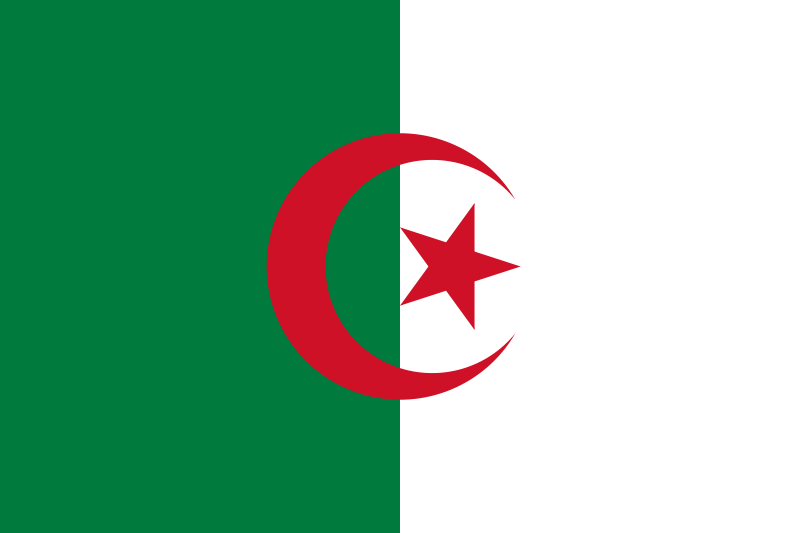 Файл:Flag of Algeria.svg